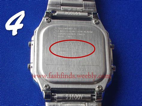 how to spot fake casio watches|casio limited edition serial number.